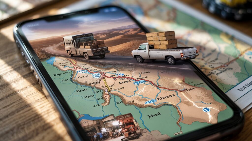 نوع مسیر و جاده روی کرایه وانت بار بر اساس کیلومتر اثر می‌گذارند