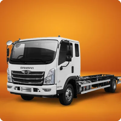ماشین کامیونت بهمن در کنار کامیونت ایسوزو برای حمل بار در ترابرنت قابل استفاده است