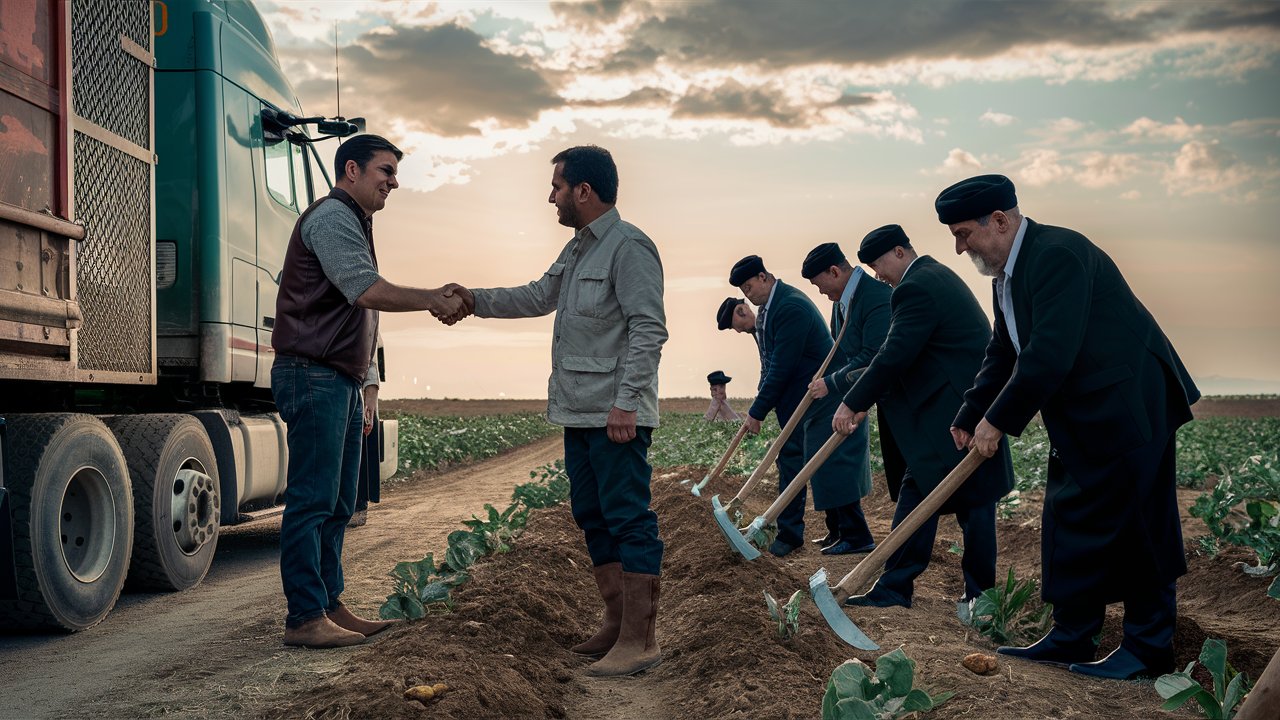 همکاری با کشاورزان و بازارها