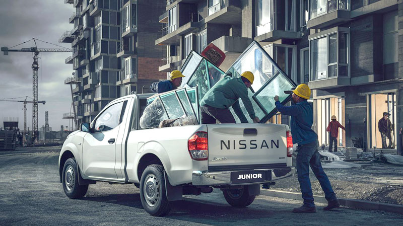نیسان مناسب برای حمل بار شیشه