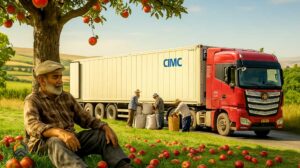 بارگیری و حمل سیب از آذربایجان غربی به گلستان، خراسان رضوی و کرمانشاه با درخواست انواع ماشین‌های یخچالی