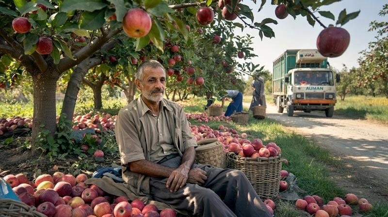 شرایط ارسال سیب درختی