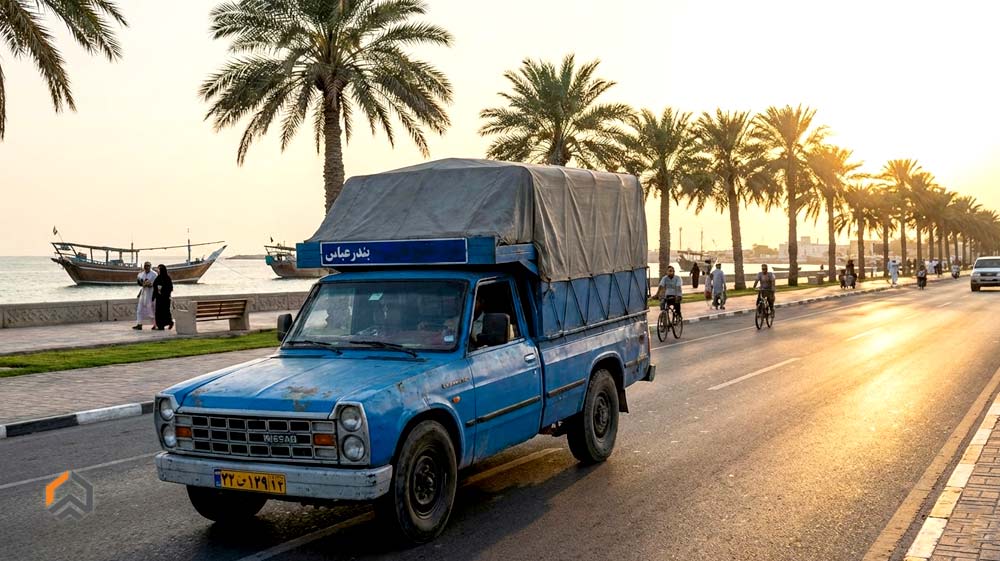 آشنایی با خدمات وانت بار بندرعباس از نحوه و پیدا کردن وانت گرفته تا میزان کرایه