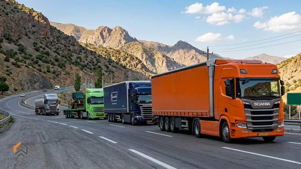 اعلام بار بیتا و دریافت بار برای انواع کامیون در جاده‌ها