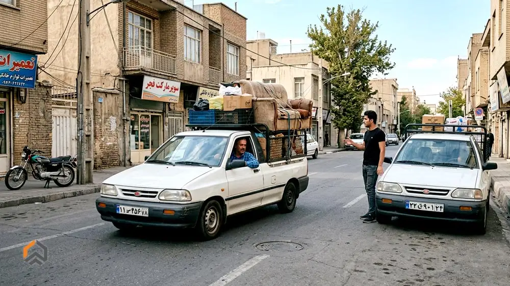 کاسبی با وانت در همه ساعات و همه شهرها بار دلخواه حمل کنید و درآمد داشته باشید.